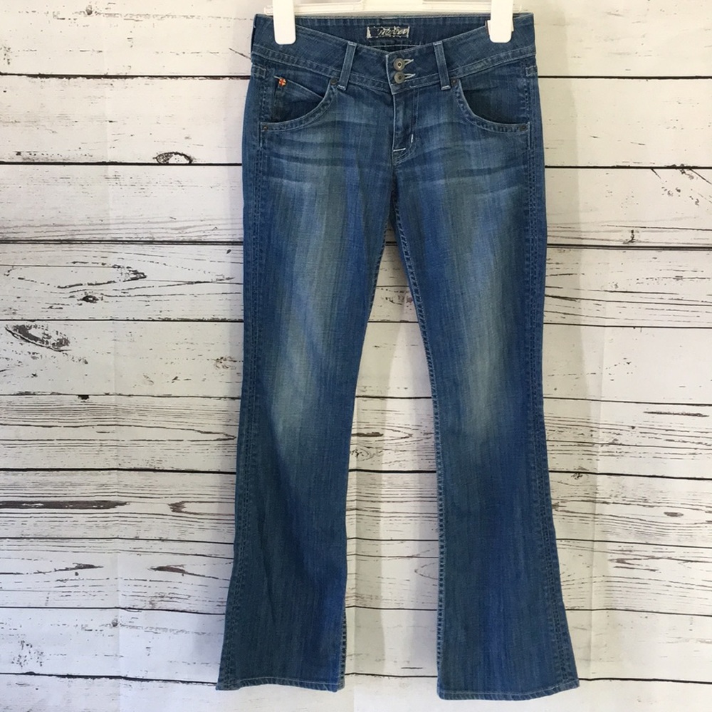 Hudson wide leg jeans